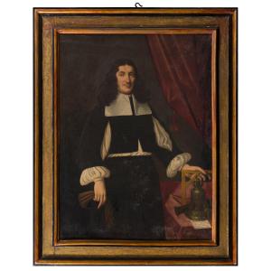 Carlo Ceresa (S.Giovanni Bianco,1609-Bergamo,1679), cerchia  "Ritratto di Bartolomeo Pesenti"