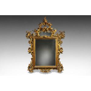 Elegant Mirror, Venice, 18th Century