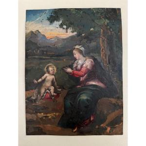 17th-century Emilian Master, “the Madonna Della Ghiara”