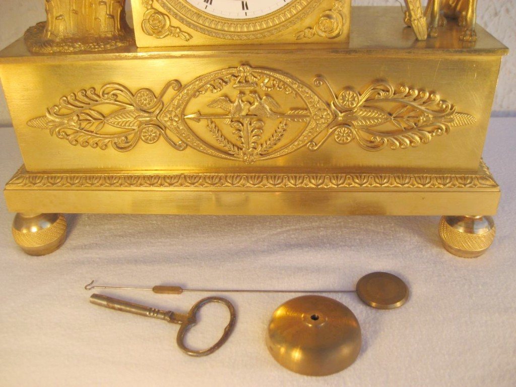 Diane Chasseresse Bronze Dore Epoque Restauration-photo-3