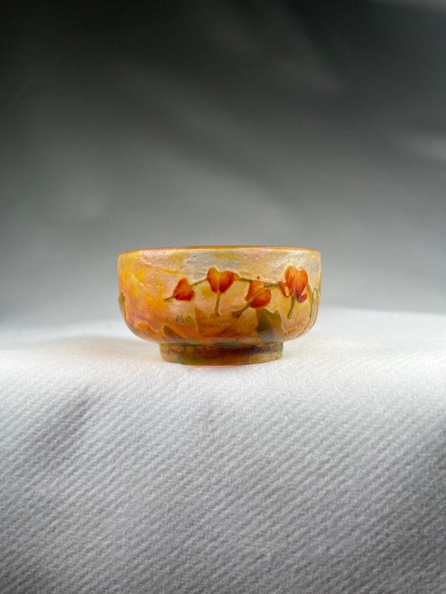 Daum Nancy Miniature Vase (heart Of Mary)-photo-2