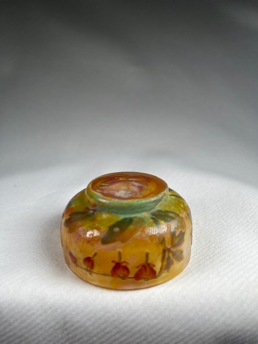 Daum Nancy Miniature Vase (heart Of Mary)-photo-4
