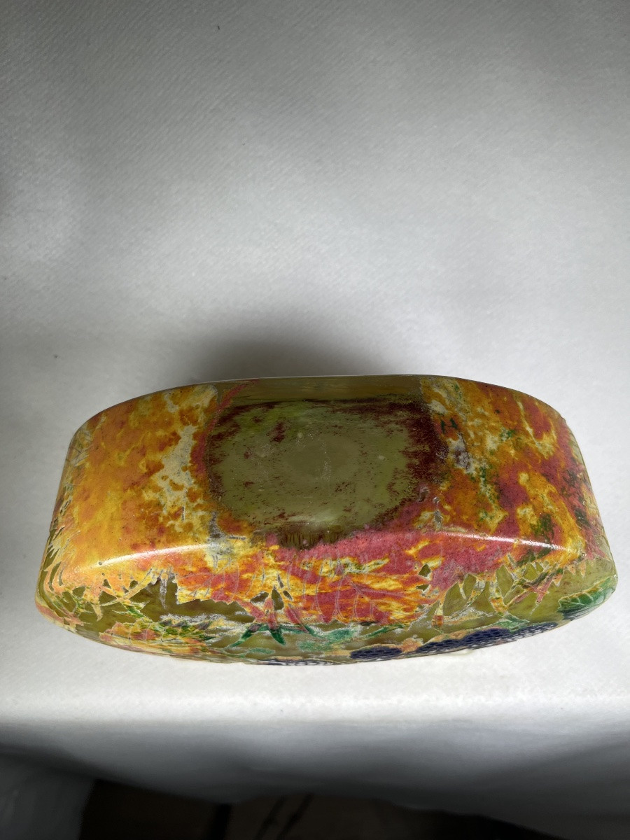 Vase Daum Nancy « Mûres »-photo-4