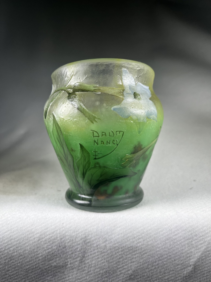 Vase Daum Nancy « Narcisses »-photo-1