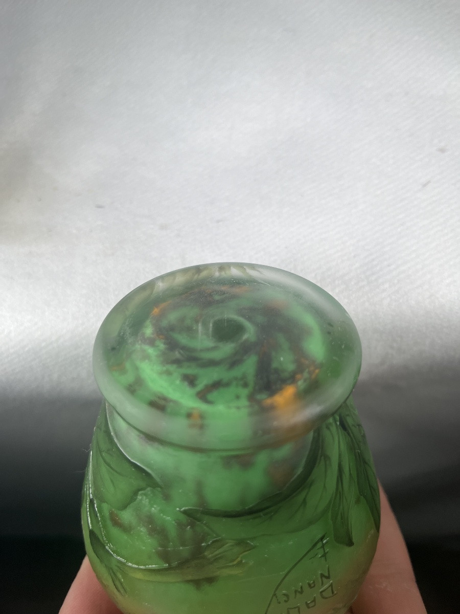 Vase Daum Nancy « Narcisses »-photo-6