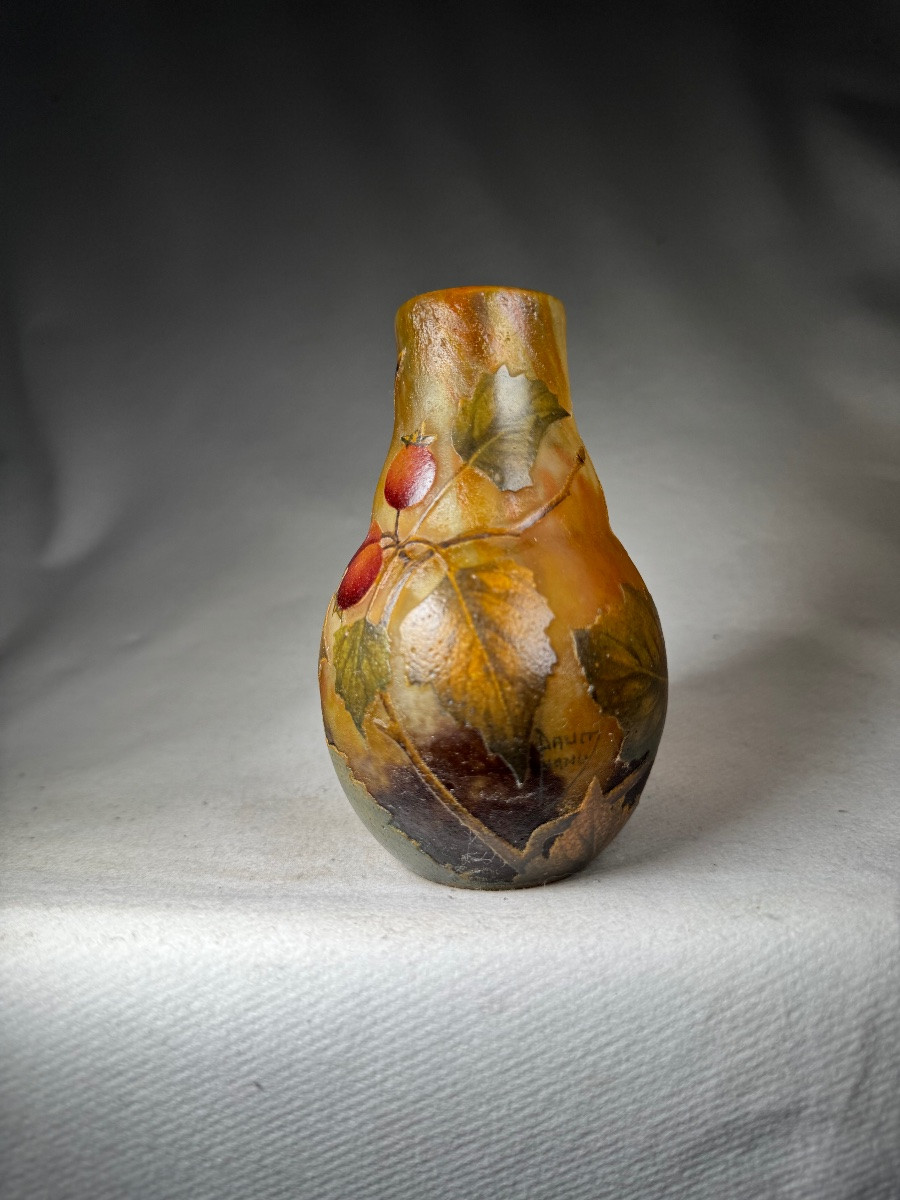 Daum Nancy Vase “berries”-photo-2