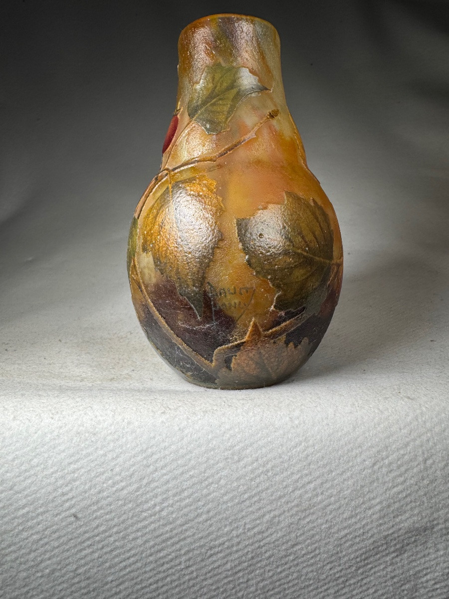 Daum Nancy Vase “berries”-photo-3