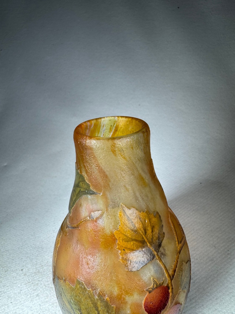 Daum Nancy Vase “berries”-photo-4