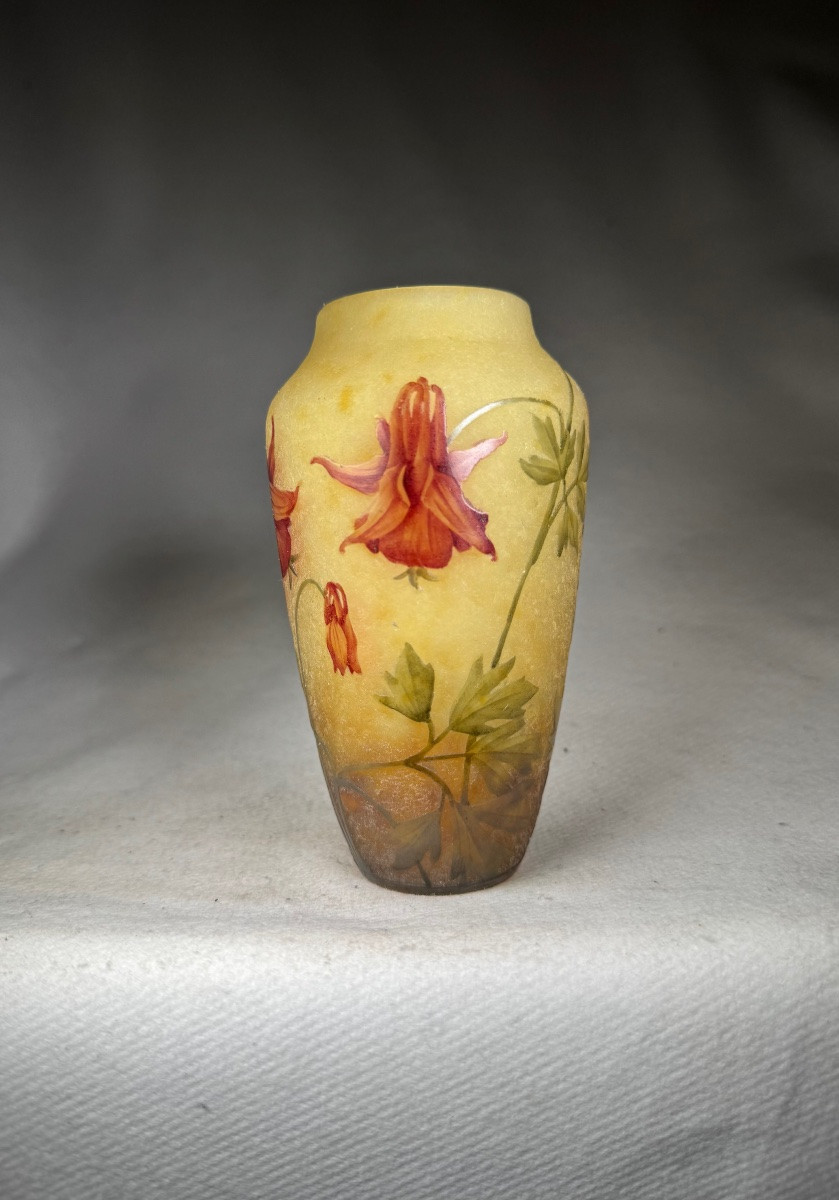 Daum Nancy Vase “columbines”-photo-1