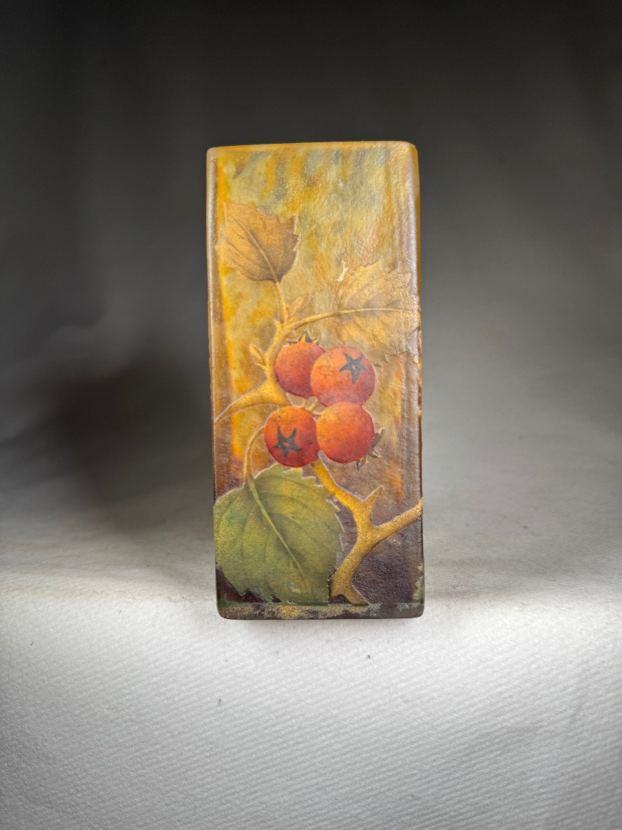 Vase Daum Nancy « Baies »-photo-3
