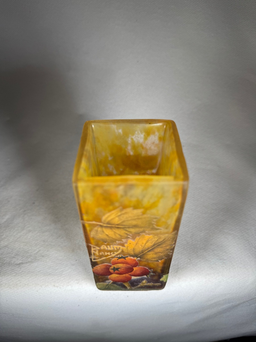 Vase Daum Nancy « Baies »-photo-4
