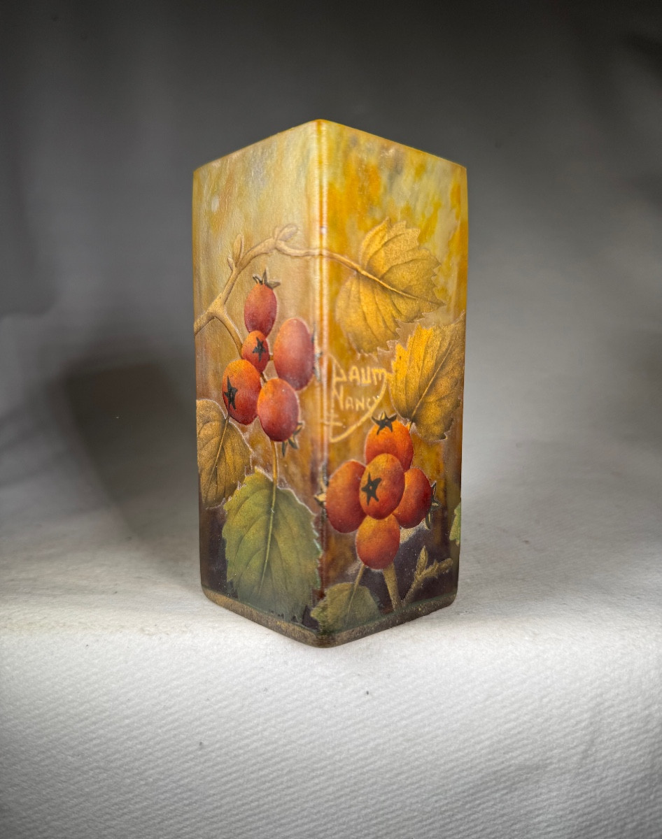 Vase Daum Nancy « Baies »