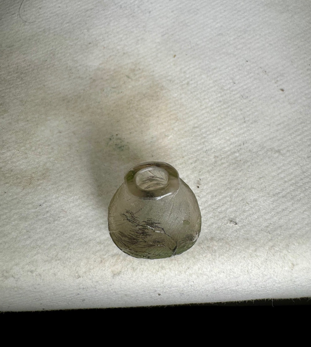 Daum Nancy Miniature Vase “rains”-photo-2