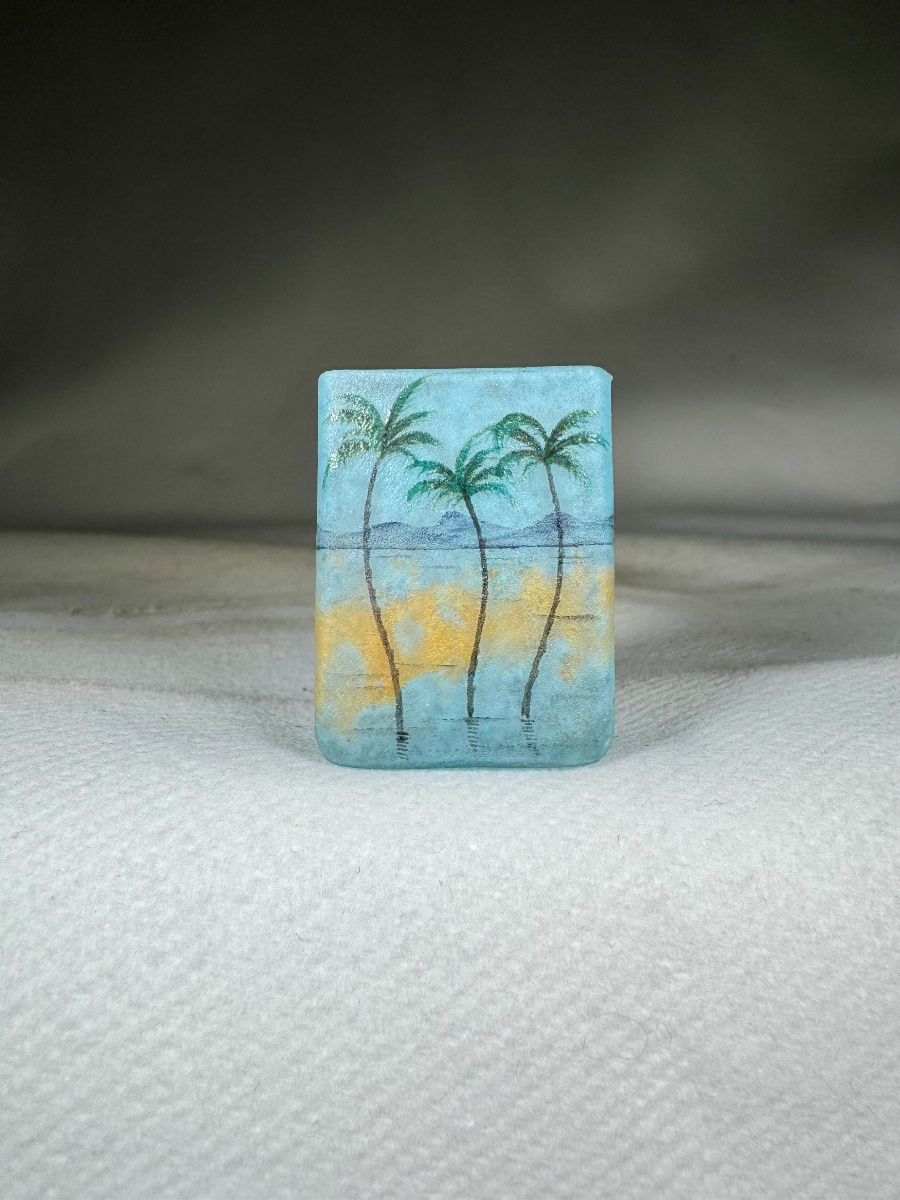 Vase Daum Nancy Paysage « Oriental »