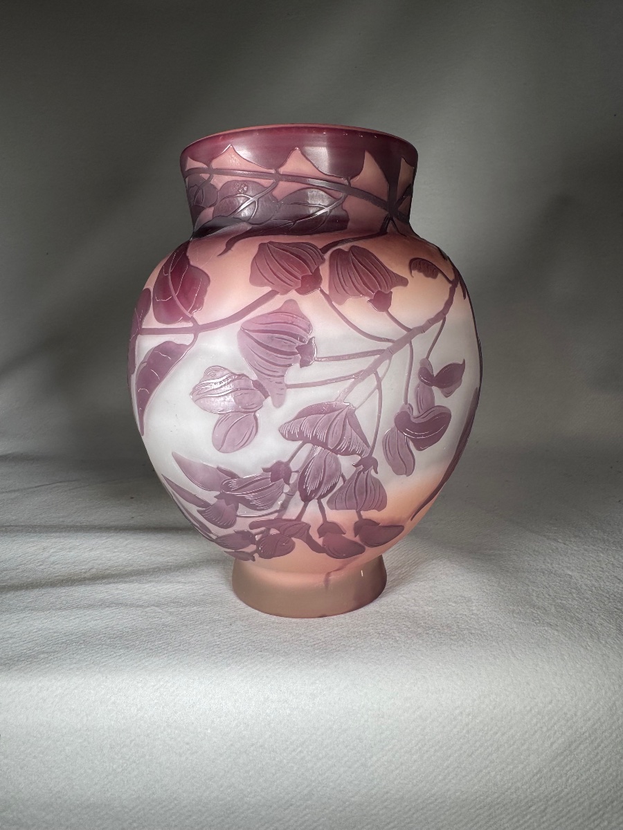 Vase Émile Gallé « Glycines »