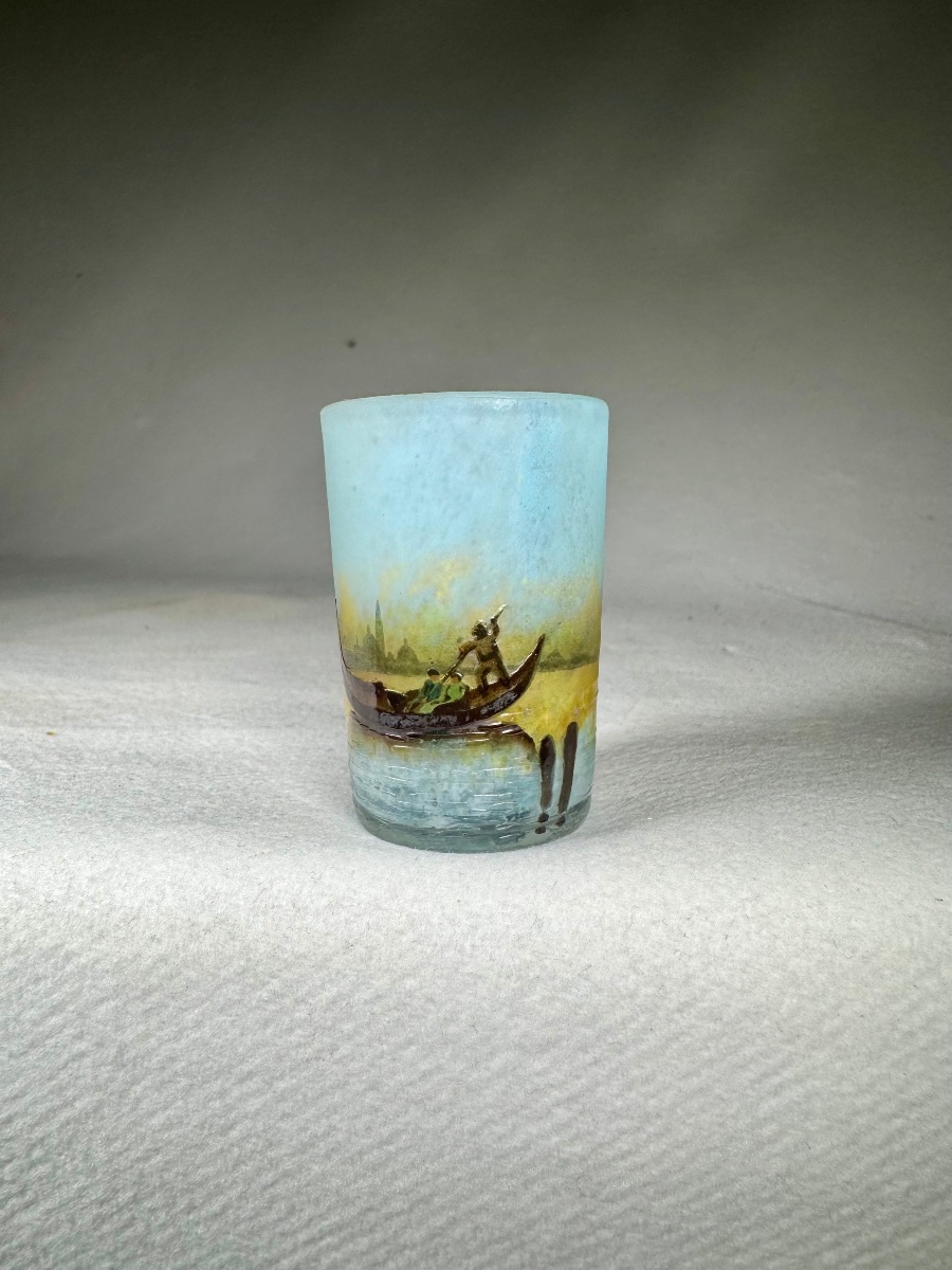 Vase Daum Nancy Miniature « Venise »-photo-3