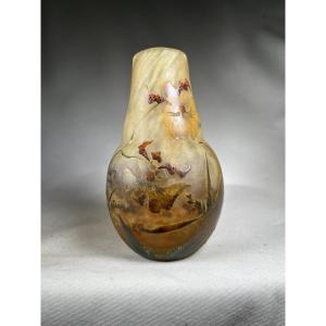 Vase Daum Nancy « Orchidée »