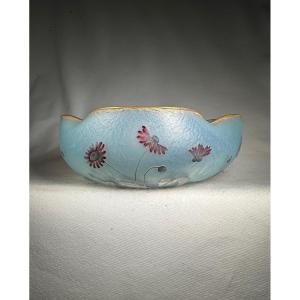 Vase Coupe Daum Nancy « Asters »