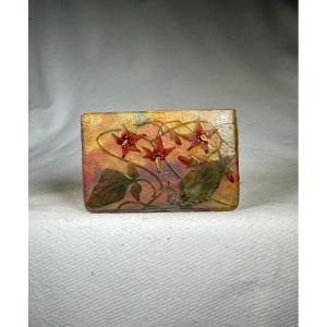 Daum Nancy Vase “solanées”