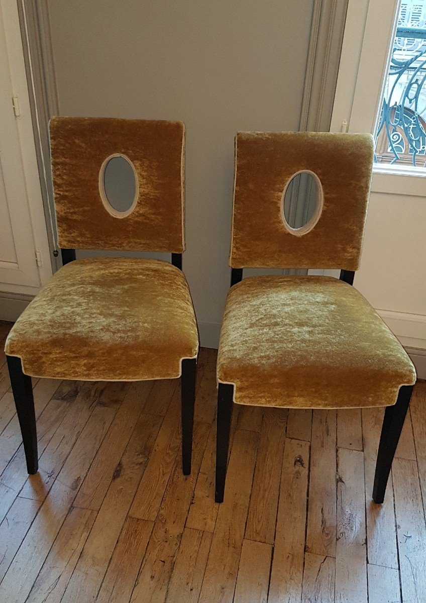 Chaise Style Art Déco -photo-1