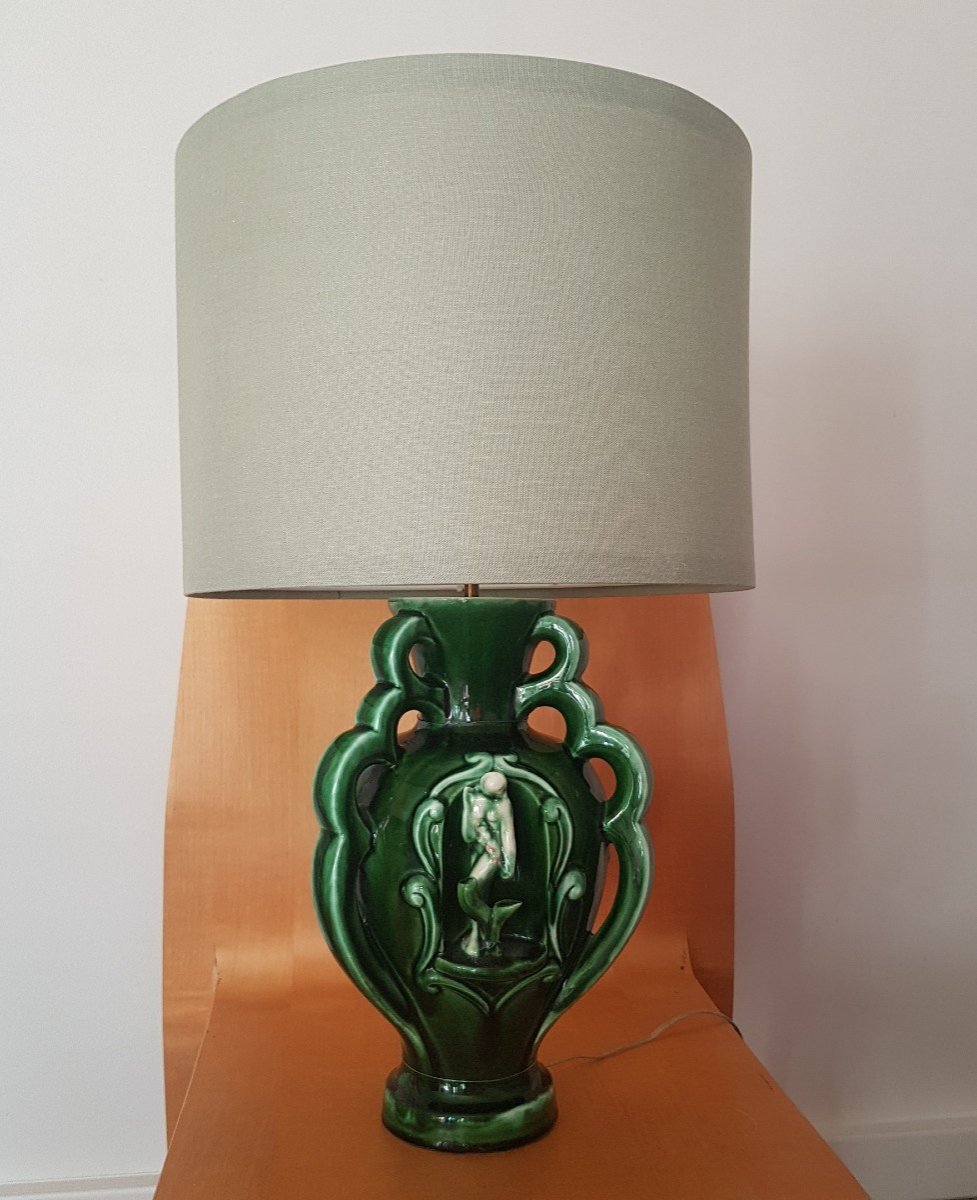 Lampe Vallauris Aux Nymphes