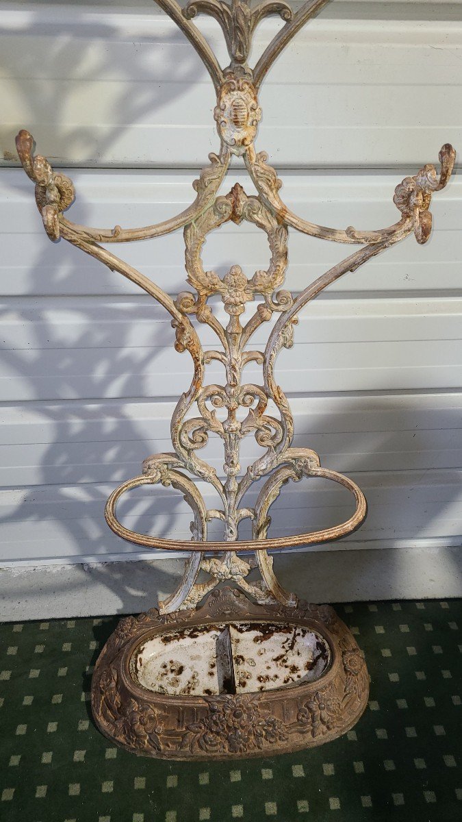 Porte manteau En Fonte De Corneau Frères Charleville-photo-4