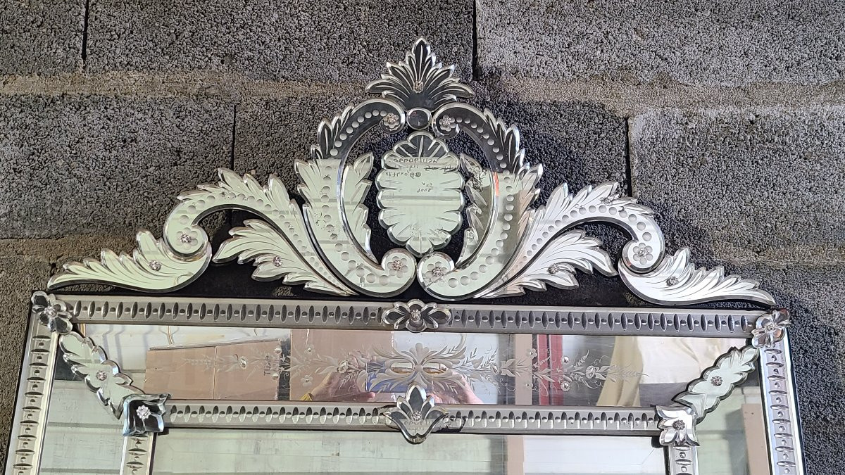 Venetian Mirror 1900-photo-3