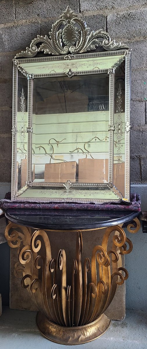 Venetian Mirror 1900-photo-2