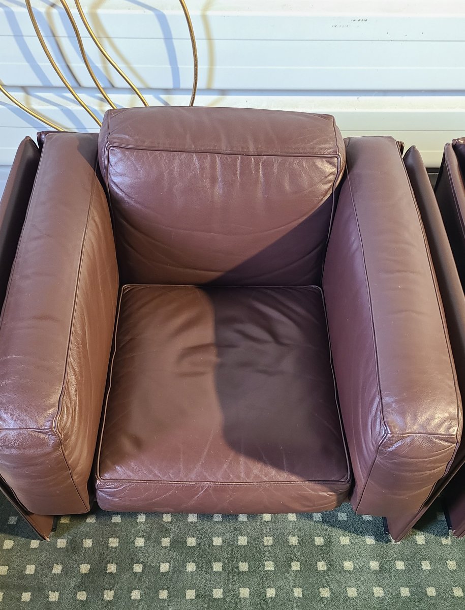 Fauteuils DUC de Mario Bellini pour Cassina -photo-2