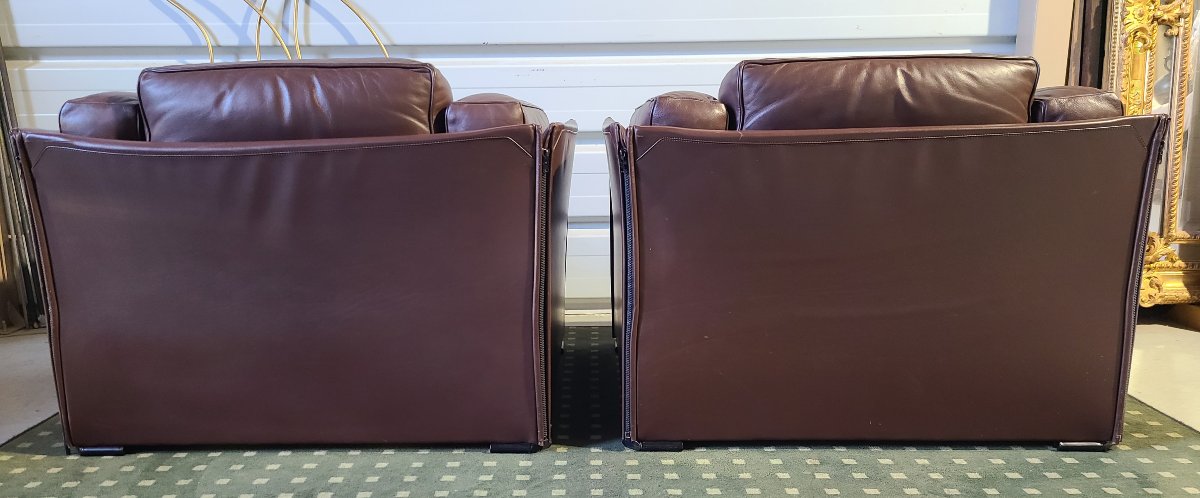 Fauteuils DUC de Mario Bellini pour Cassina -photo-4