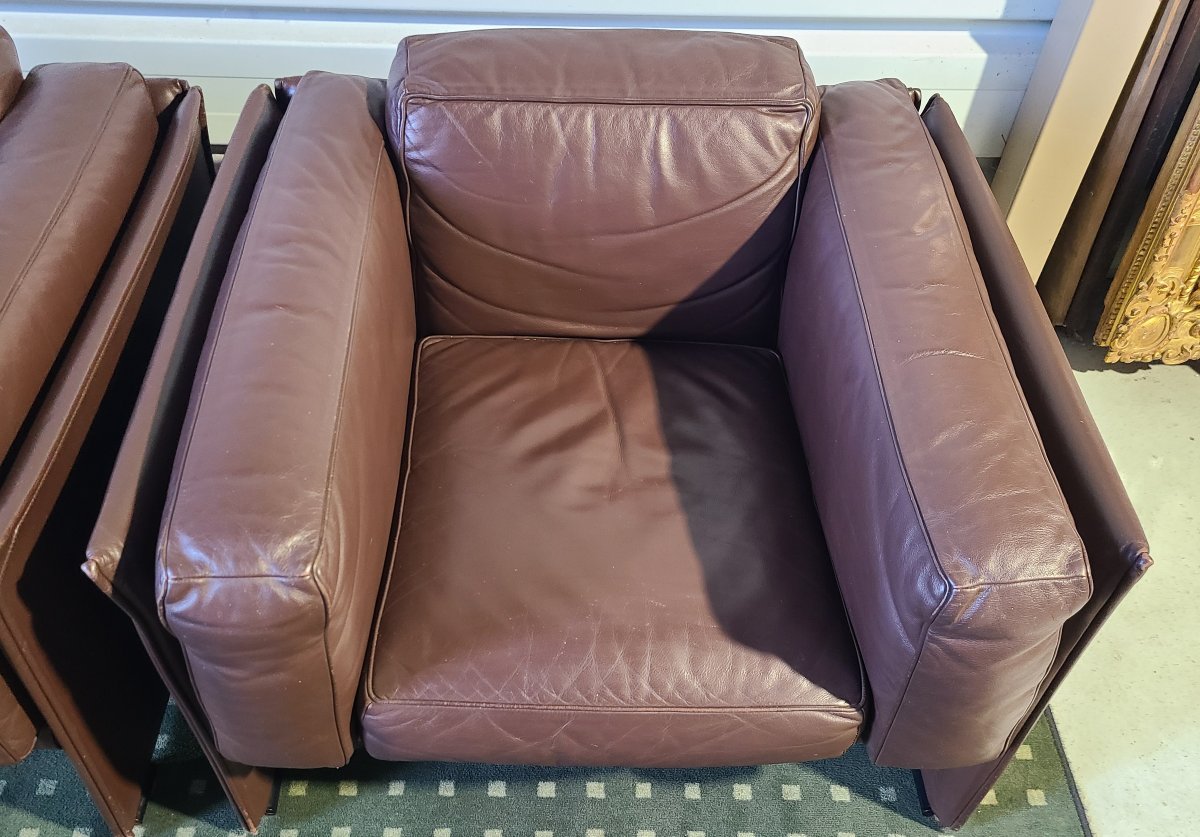 Fauteuils DUC de Mario Bellini pour Cassina -photo-7