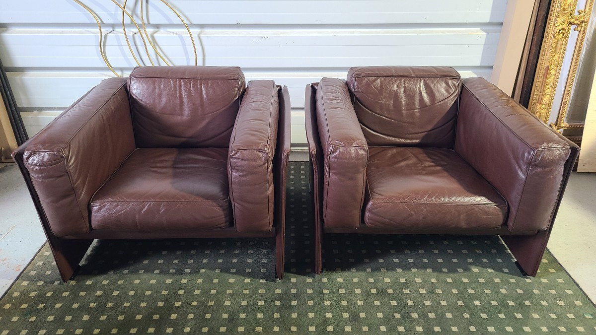 Fauteuils DUC de Mario Bellini pour Cassina 
