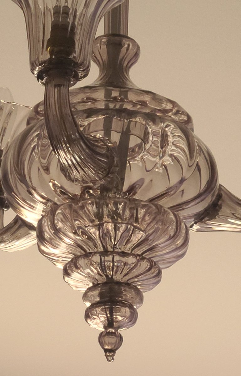 Murano Chandelier By Vittorio Zecchin, 1920–1925-photo-1