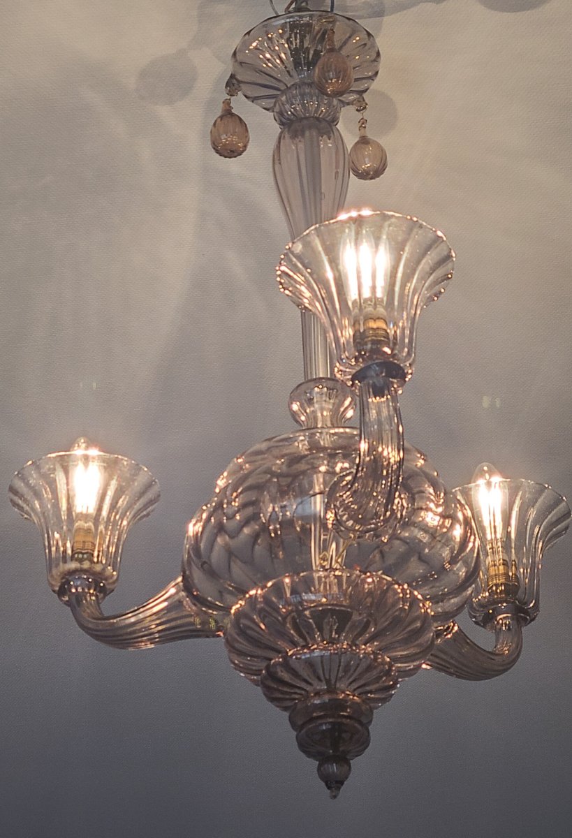 Murano Chandelier By Vittorio Zecchin, 1920–1925