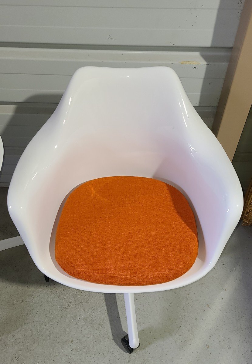 Executive Tulip Armchair By Eero Saarinen Knoll-photo-8