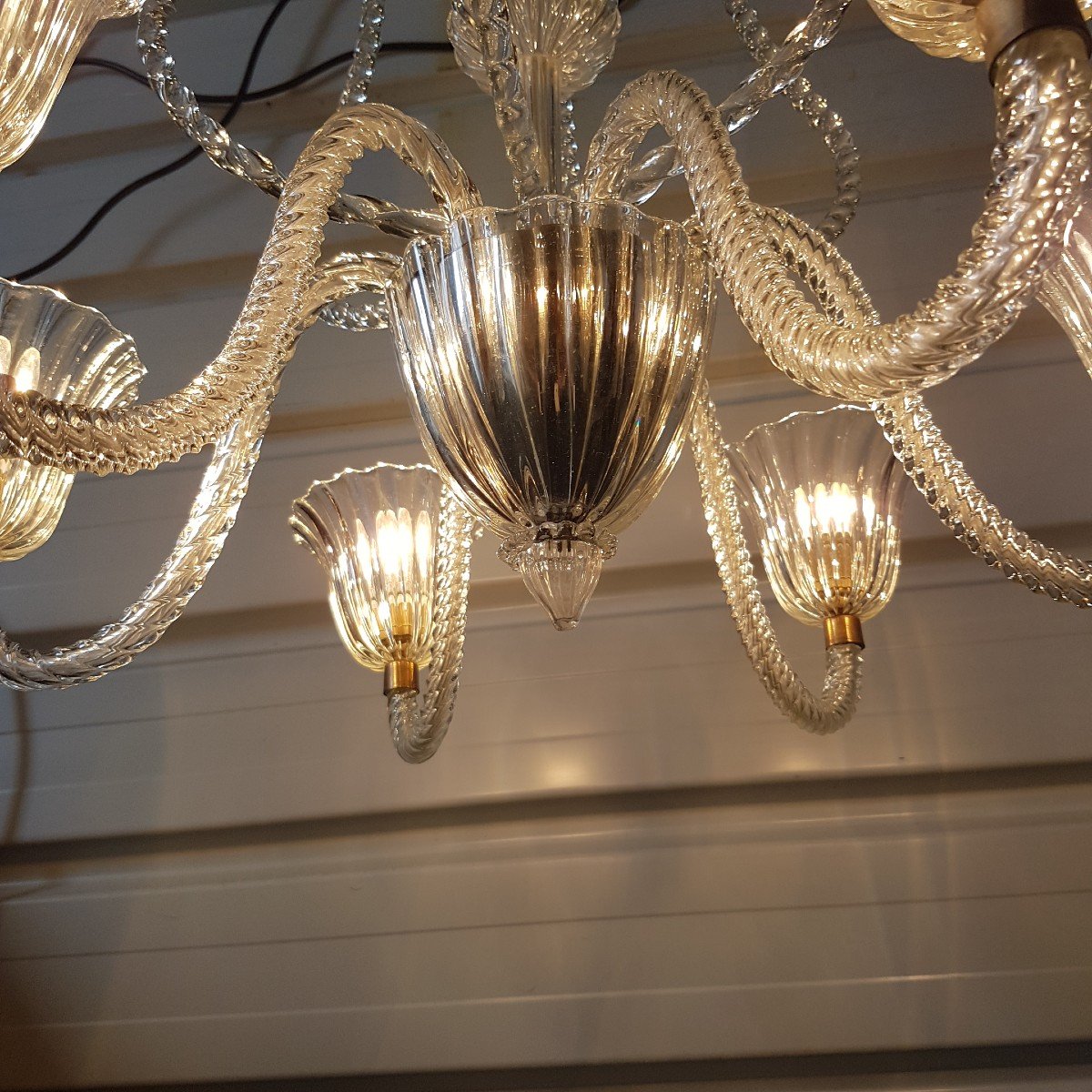Fountain Murano Chandelier 1950-photo-4