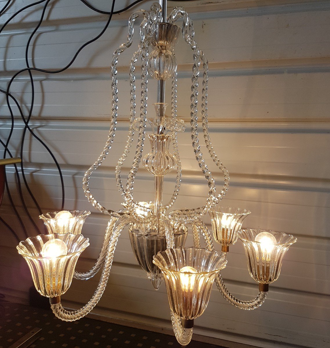 Fountain Murano Chandelier 1950
