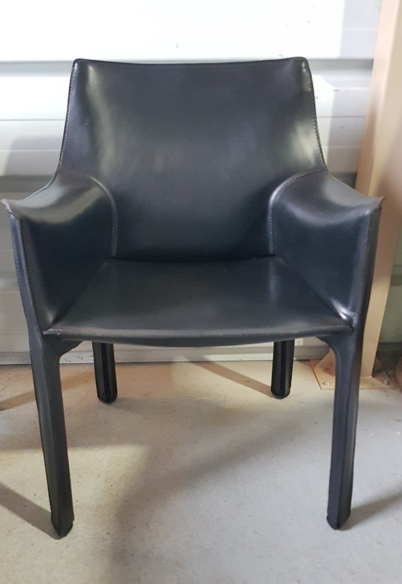 Fauteuils Cab 413 Cassina by Mario Bellini-photo-4