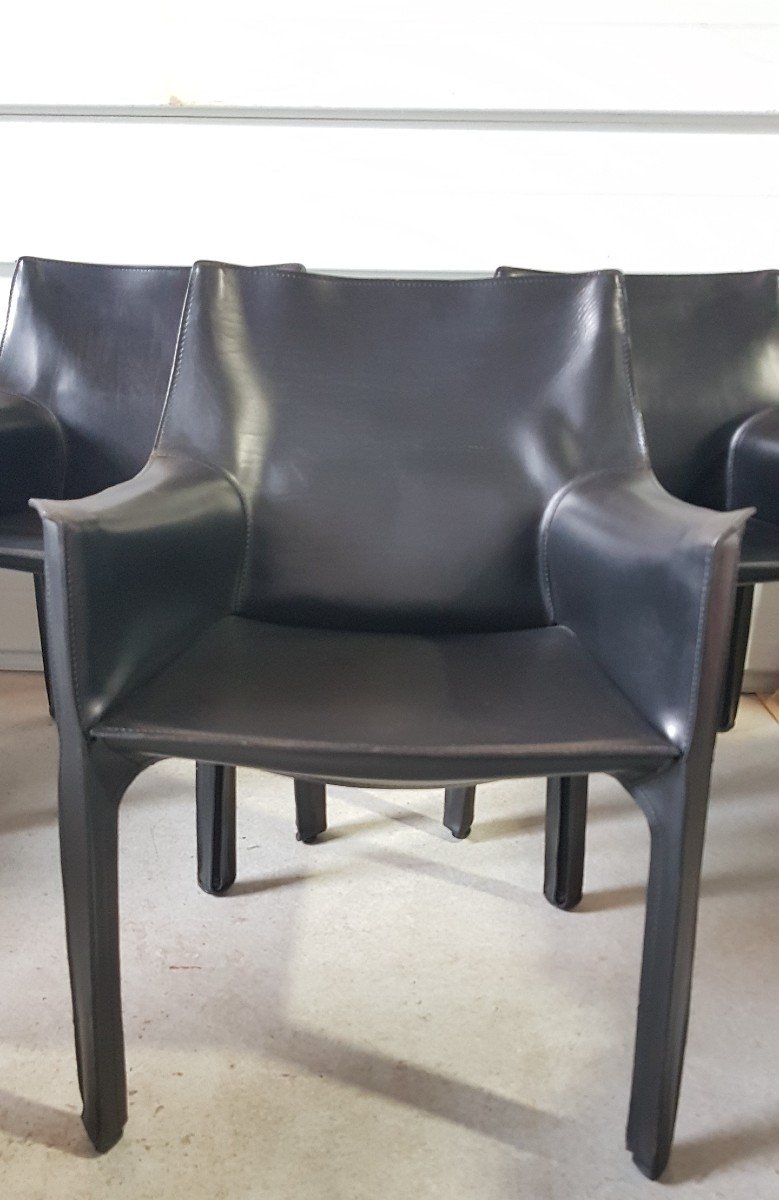 Fauteuils Cab 413 Cassina by Mario Bellini-photo-5
