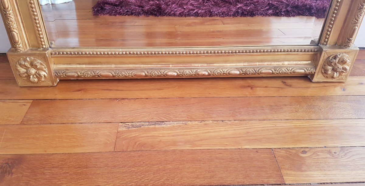 Golden Mirror Louis XVI Style 175x93-photo-2