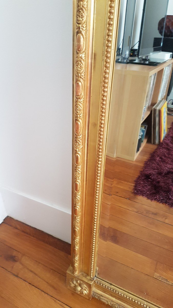 Golden Mirror Louis XVI Style 175x93-photo-4