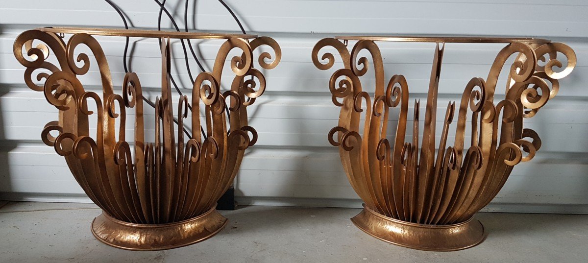 Ferns Console In Pair-photo-2