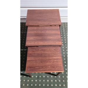 Rosewood Nesting Table 1950