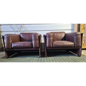 Duc Armchairs By Mario Bellini For Cassina