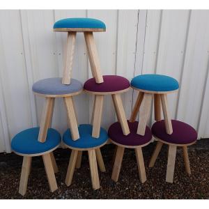 8 Tabouret Buzzi Milk Par Buzzi Space