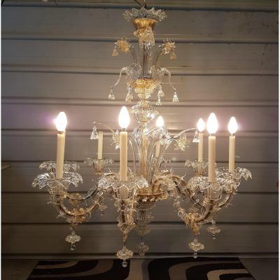 Chandelier Rezzonico Murano 1970