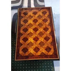 Burl Walnut Coffee Table