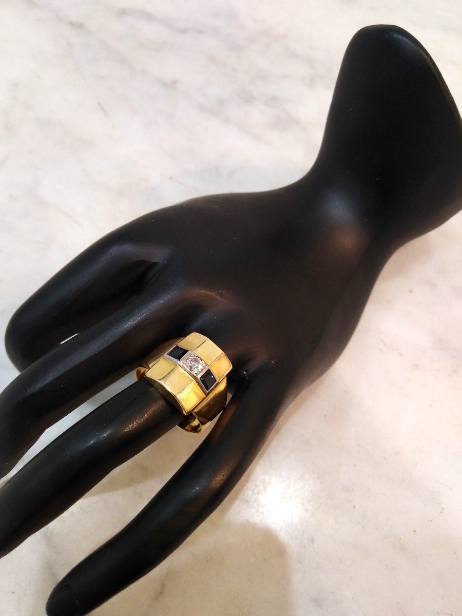 Art-deco Signet Ring-photo-1