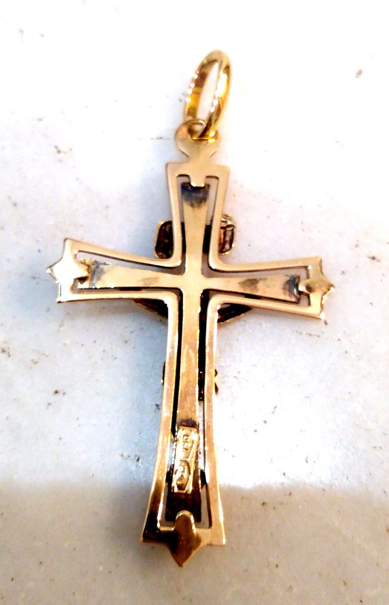 Old Yellow Gold Cross-photo-3