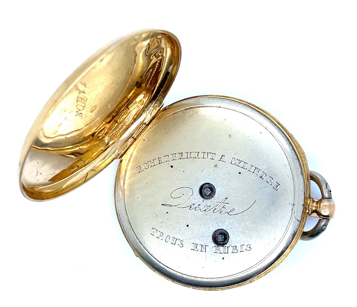 Montre De Gousset Or Jaune-photo-2